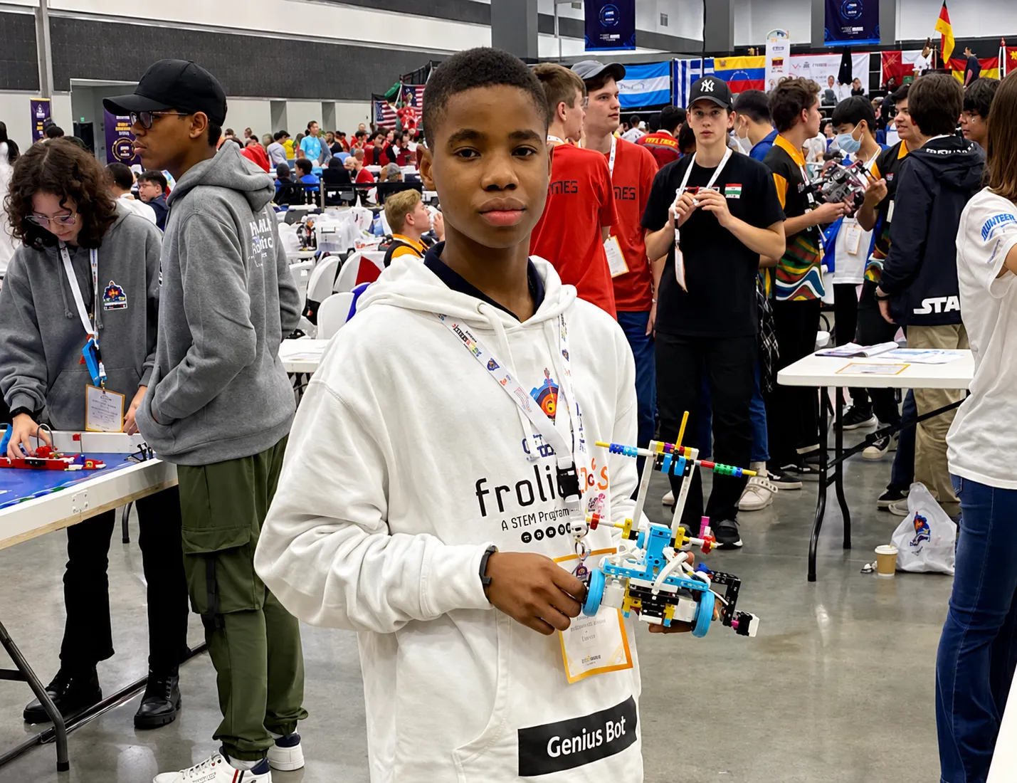 Past champions at international competition